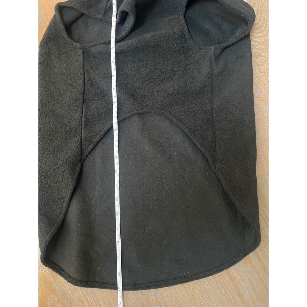 Fuamey Black Fleece Dog Coat 2xl - Picture 4 of 5